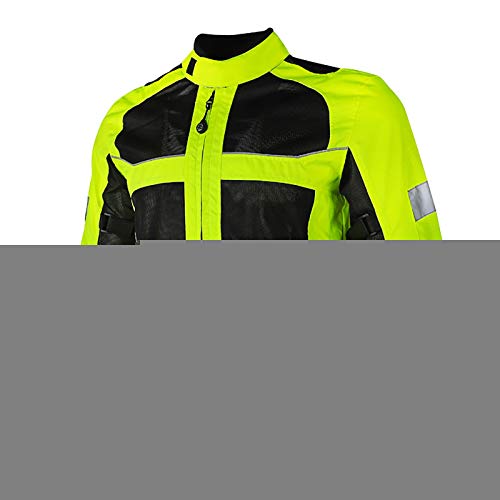 Chaqueta Moto Hombre con Armadura Motocicleta Cordura CertificacióN CE Chaqueta Reflectante Chaqueta Reflectante Traje de Moto para Hombre A,XXL