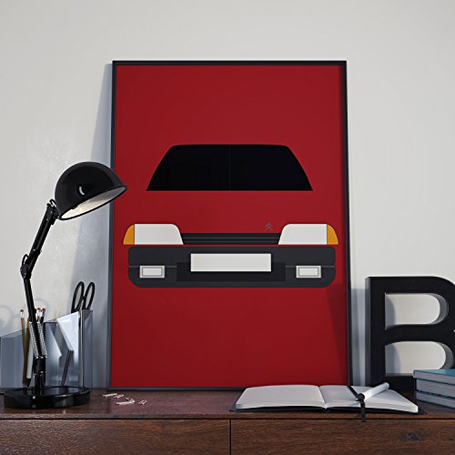 Citroen AX GT Print, A4