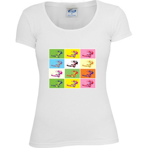 Citroen - Camiseta - para mujer blanco XS