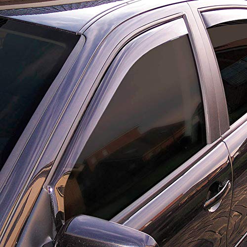 ClimAir 3969 Dark Deflectores de aire Negro compatible con Renault Grand Scénic IV 2016