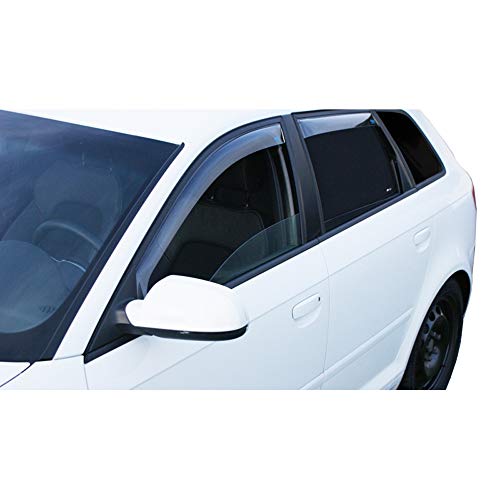 ClimAir M2089K Deflectores de Aire Master Claro (Trasera) Compatible con Volkswagen Touareg (CR7) 2018