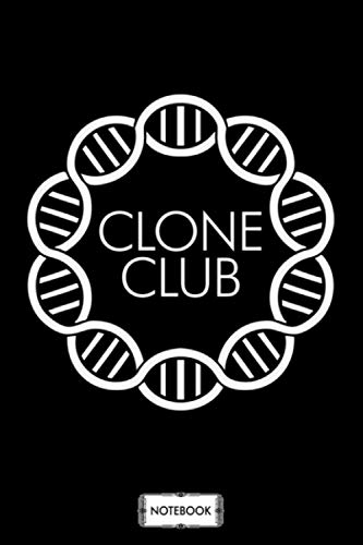 Clone Club Notebook: Lined College Ruled Paper, Planner, Diary, Matte Finish Cover, Journal, 6x9 120 Pages