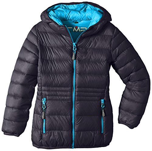 CMP Daunenjacke - Chaqueta de pluma para niña, color negro, talla 15 años (164 cm)