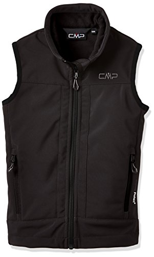 CMP Softshell Weste infantil, Negro (U901), 4 años (104 cm)