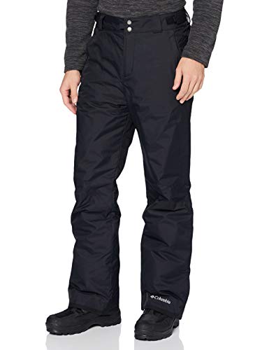 Columbia Pantalón de esquí para Hombre, Bugaboo Omni Heat, Negro (Black), Talla L