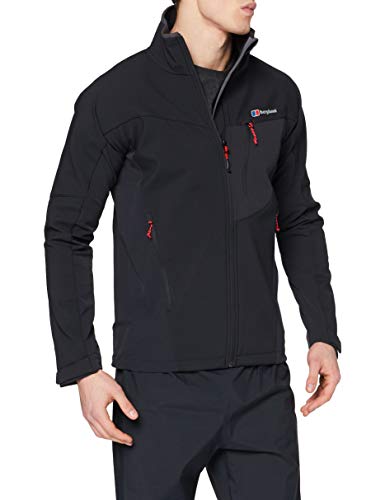 Cressi Ghlas Chaqueta Softshell, Hombre, Negro, Extra-Small