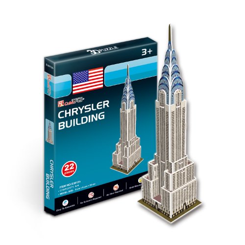 CubicFun 3D Puzzle S-Serie "Edificio Chrysler - Nueva York"