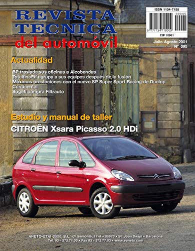 Documentación técnica RTA 95 CITROEN XSARA PICASSO (1999 -2010)