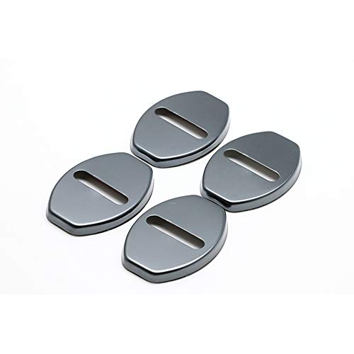 DYBANP Cubierta de Cerradura de Puerta de Coche, para Volkswagen Scirocco Scirocco R 2009-2019,4pcs Cubierta de Cerradura de Puerta de Coche antióxido Estilo de Coche