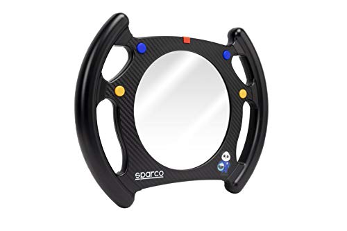 Espejo Para Bebé, Forma Volante de Competición Sparco. SPCK1301