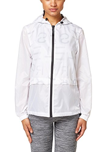 ESPRIT Sports 018ei1g002-Sportiv Chaqueta, Blanco (White 100), 40 (Talla del fabricante: Medium) para Mujer