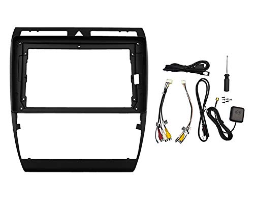 FangFang PABIO DE Radio DE Rio DE Car 2DIN DE 9 Pulgadas FIT para Audi A6 C5 1997-2004 Panel Stereo DE GPS Ajuste para Montar EL Panel Dual DIN DIN DVD Frame (Color Name : Frame Only)