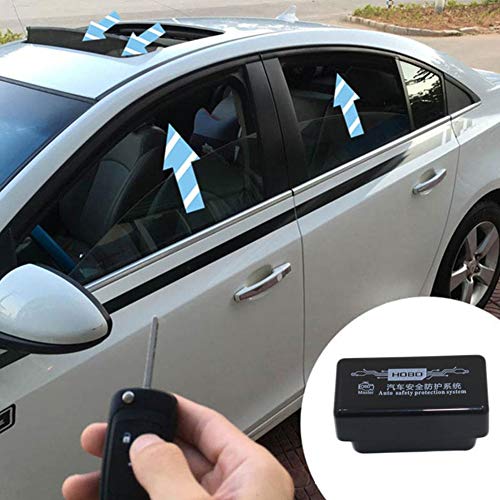 FOReverweihuajz Automático Coche OBD Ventana De Vidrio Enrollable Controlador Más Cercano Módulo De Apertura De Ventana Más Cercana Sistema De Dispositivo De Elevación Para Chevrolet Cruze Buick Negro