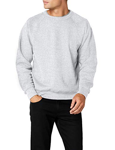 Fruit Of The Loom 62-216-0, Sudadera Para Hombre, Gris (Erika-Grau), Large