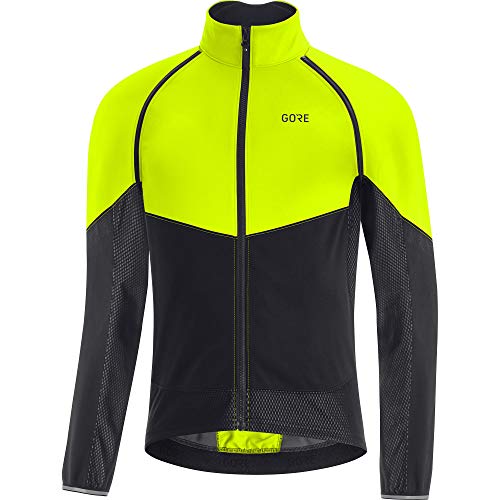 GORE WEAR Chaqueta Phantom Gore-Tex Infinium Jacke Herren, Hombre, Amarillo (Neon Yellow/Black), S