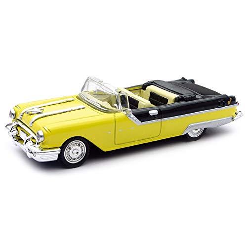 HTC Pontiac Starchi 1955 - Coche americano (1/43º), color amarillo