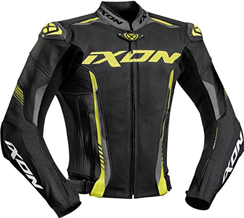 Ixon Chaqueta moto Vortex 2 Jkt Negro/Blanco, Negro/Blanco, M