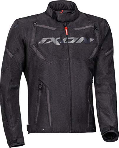 Ixon Striker - Chaqueta textil para motocicleta, color negro, talla 3XL