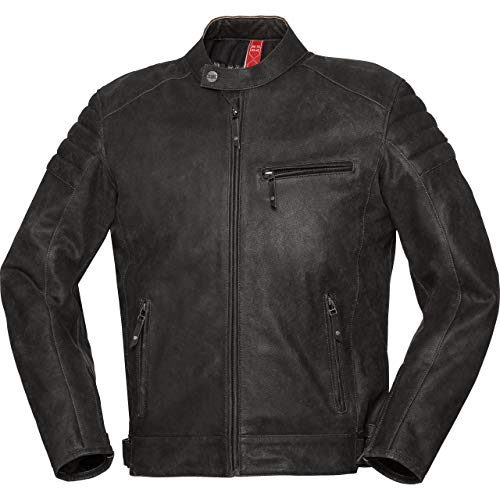 IXS Chaqueta de motorista con protectores X-Classic LD chaqueta Cruiser negro 60 para hombre, Chopper/Cruiser, verano, piel