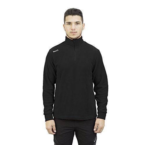 Izas Jordan Chaqueta Forro Polar, Hombre, Negro, XXS