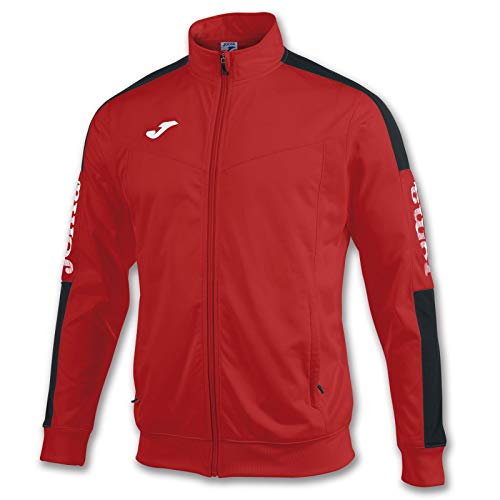 Joma 100687.601 Sudadera, Hombre, Rojo/Negro, L