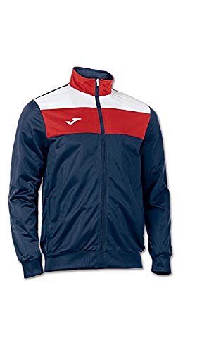 Joma - Chaqueta Crew Marino-Rojo para Hombre