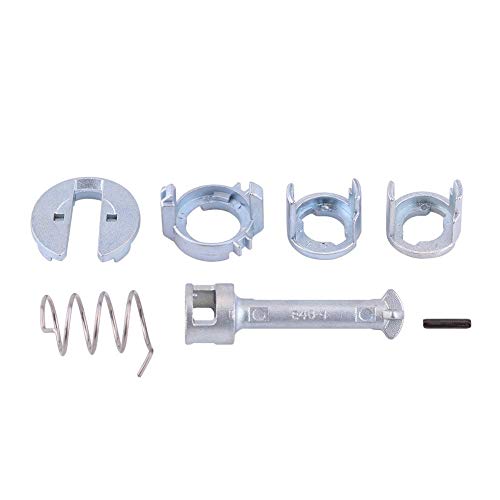 Kit de reparación de la cerradura de la puerta del automóvil - Parte delantera izquierda, derecha Cerradura de la puerta del cilindro Kit de reparación Piezas de repuesto Compatible con BMW E46 3 Seri