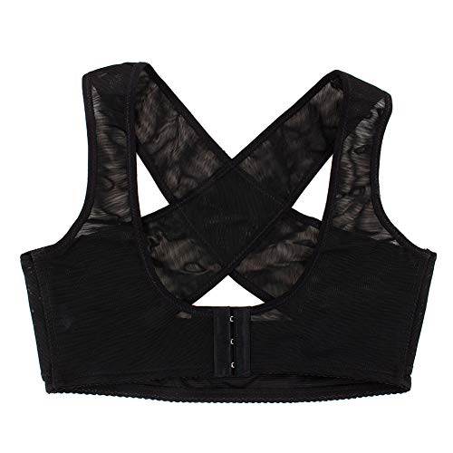 Lady Ajustable Hombro Volver Cinturón de apoyo para el pecho, Mujeres Corrector de postura Body Brace Vest Top Bra para mujeres Alivio del pecho Body Shaper Strap