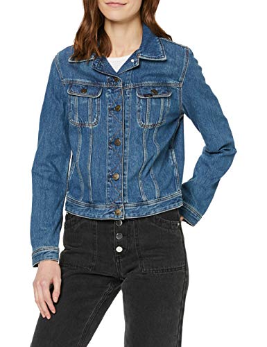 Lee Rider Jacket Chaqueta de jean, Azul (SOFT MID ALISO GJ), X-Small para Mujer