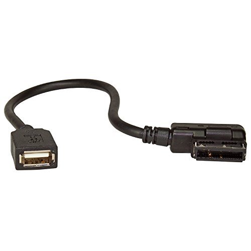 Mercedes Música Interfaz AMI USB MP3 Cable Mercedes Adaptador adecuado también para Vehículo Clase-C (W204/ C204), M/ Clase-ML (W166), Clase-S (W221), Clase-R (W251) & Clase-CLS (W219) con Comando APS NTG2.5, NTG3 & NTG 4.5