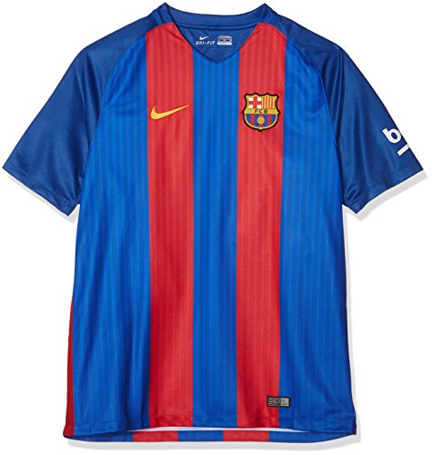 NIKE Men´S FC Stadium Top Camiseta De La 1ª Equipación Fútbol Club Barcelona 2016-2017, Hombre, Azul/Rojo/Dorado, XL