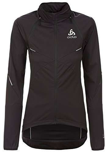 Odlo - Chaqueta para Mujer, Talla XS, Color Negro