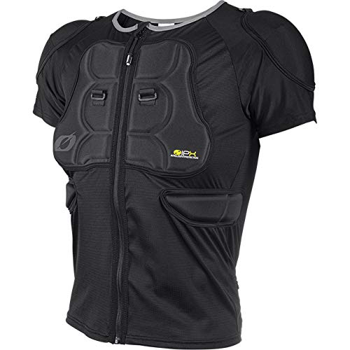 O'Neal | Chaqueta Protectora | Motocross Enduro | cómoda Chaqueta Protectora, Malla/Lycra Estirable en 4 direcciones, Hecha de Espuma de Poliuretano | BP Protector Sleeve | niños | Negro | Talla XXL