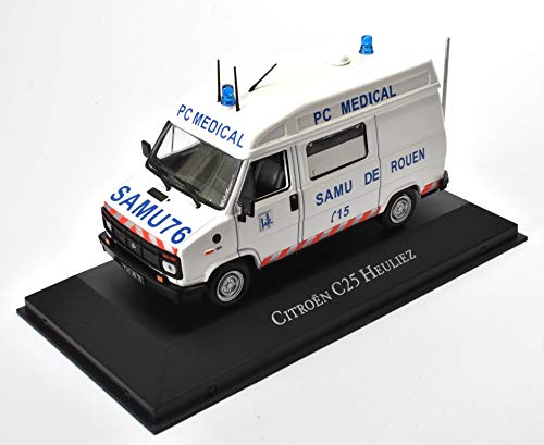 OPO 10 - Vehículo Ambulancia 1/43 Compatible con Citroen C25 Heuliez (AMB13)