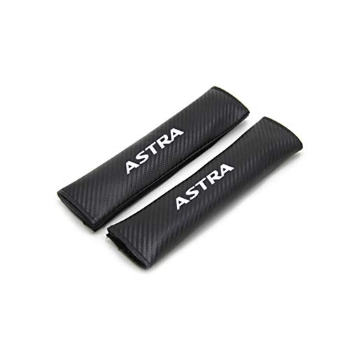 Para Opel Astra Pu Fundas Cinturones Seguridad AutomóViles, Almohadillas Cuero Fibra Carbono Cinturones Seguridad,Cubiertas Cinturones Seguridad,Almohadillas Hombros,Cinturones Seguridad