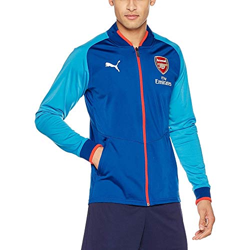 PUMA Arsenal Fc Stadium Camiseta de equipación, Hombre, Gris (Brilliant Blue), S