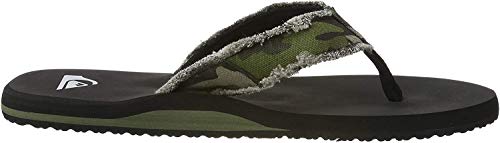 Quiksilver Monkey Abyss, Zapatos de Playa y Piscina Hombre, Verde (Green/Brown/Black Xgck), 41 EU