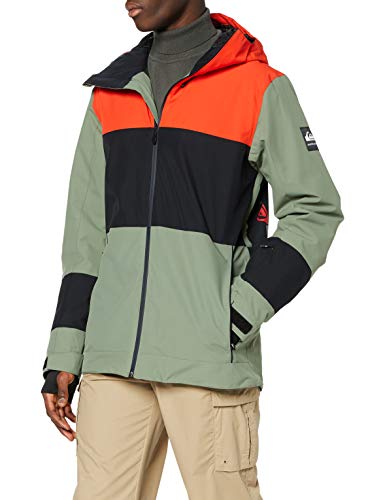 Quiksilver Sycamore - Chaqueta Para Nieve Para Hombre Chaqueta Para Nieve, Hombre, agave green, XL