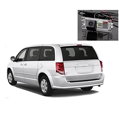 QWERQF Cámara de Marcha atrás HD para Coche Cámara Trasera de visión Trasera dedicada,para Chrysler Minivans Grand Voyager Town Country RT 2008~2017