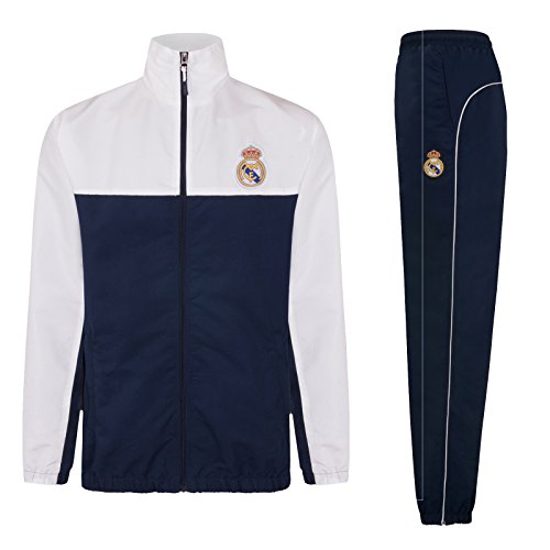 Real Madrid - Chándal Oficial para Hombre - Chaqueta y pantalón Largo - L