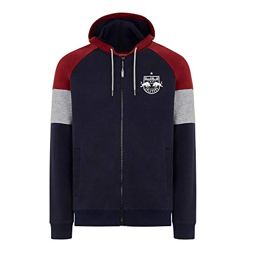 Red Bull Salzburg Horizon Zip Sudadera con Capucha, Hombres Large - Original Merchandise