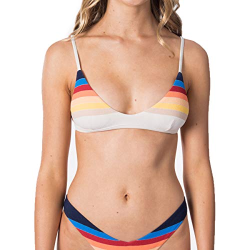 Rip Curl Keep On Surfin - Chaleco de bikini para mujer Azul azul marino M