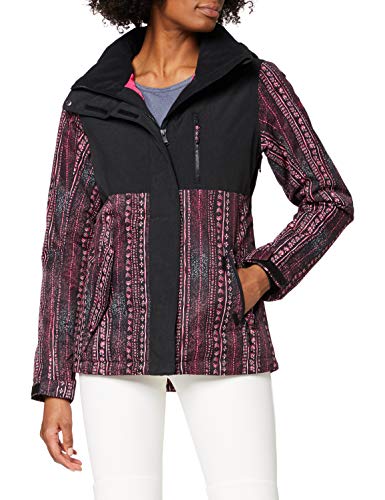 Roxy Jetty Block - Chaqueta Para Nieve Para Mujer Chaqueta Para Nieve, Mujer, true black don't be shy, L