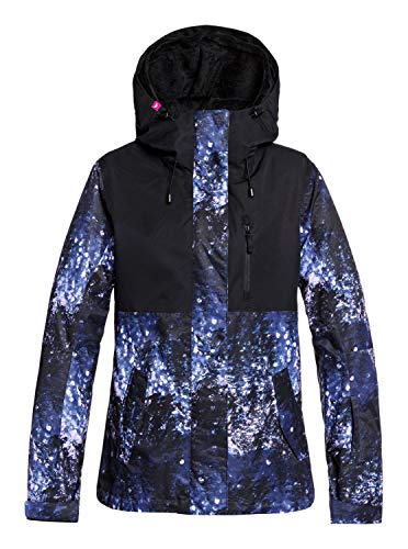 Roxy Jetty - Chaqueta Para Nieve Para Chicas Chaqueta Para Nieve, Niñas, medieval blue sparkles, XS