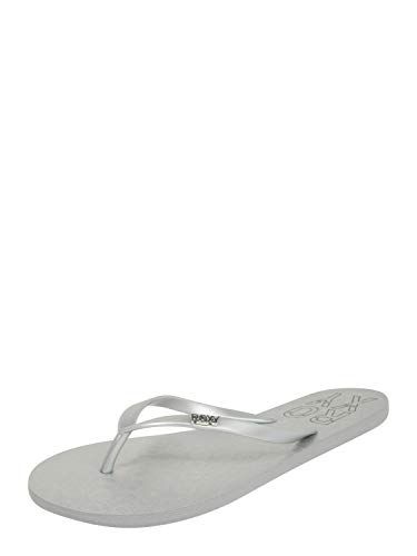 Roxy Viva Stamp, Zapatos de Playa y Piscina para Mujer, Plateado (Silver SIL), 38 EU