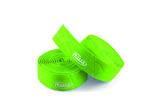 Selle Italia - Cinta para Manillar Bicicleta de Carretera SMOOTAPE Gran Fondo EVA 2.5mm Gel PMS C, Ultra Comfort, Antideslizante, Elástico (Verde)