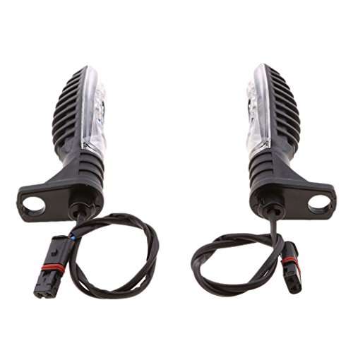 Shiwaki Luces Intermitentes De Señal De Giro Delanteras/Traseras De 1 Par LED Para BMW R1200 F800