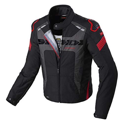 SPIDI D206-021- M Warrior H2Out chaqueta, negro/rojo