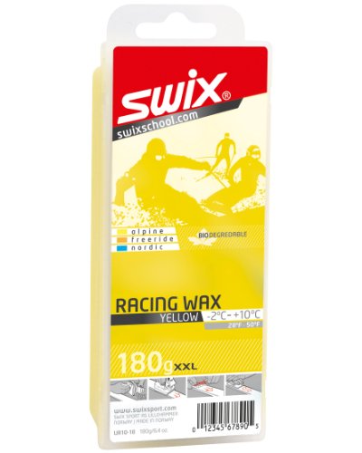 Swix Bio Degradable esquí/Snowboard Calentador Condiciones Barra de Cera (180 g)