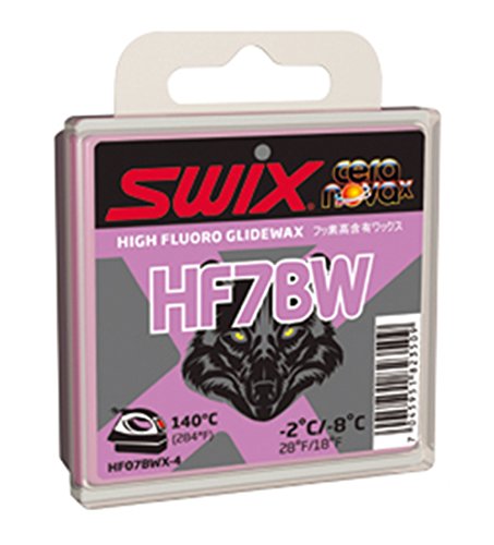 Swix Cera Nova X de Alta Fluoro HF07BWX-4 con aditivo BW, Violeta, 40 g